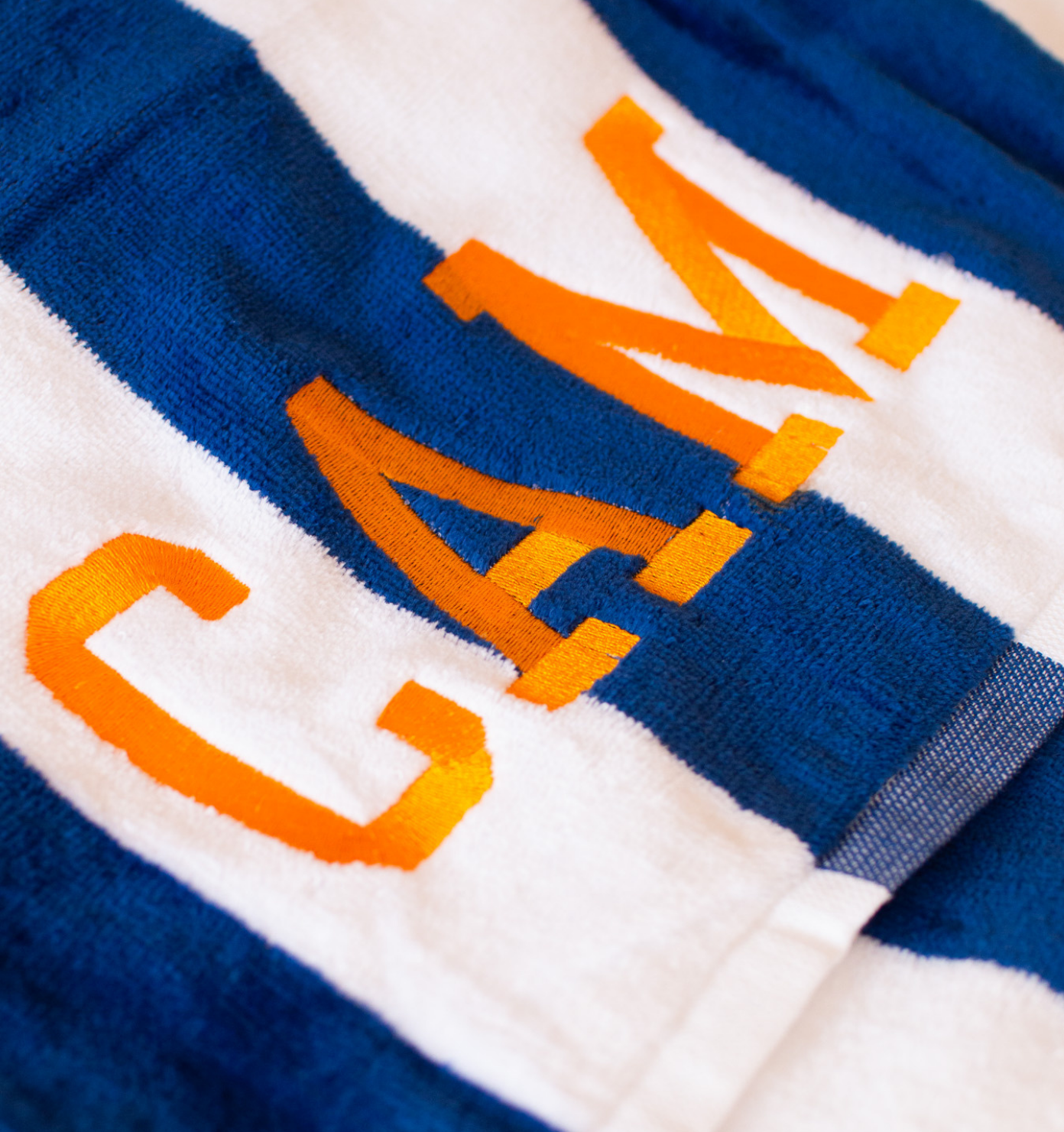 Custom Name Cabana Beach Towel