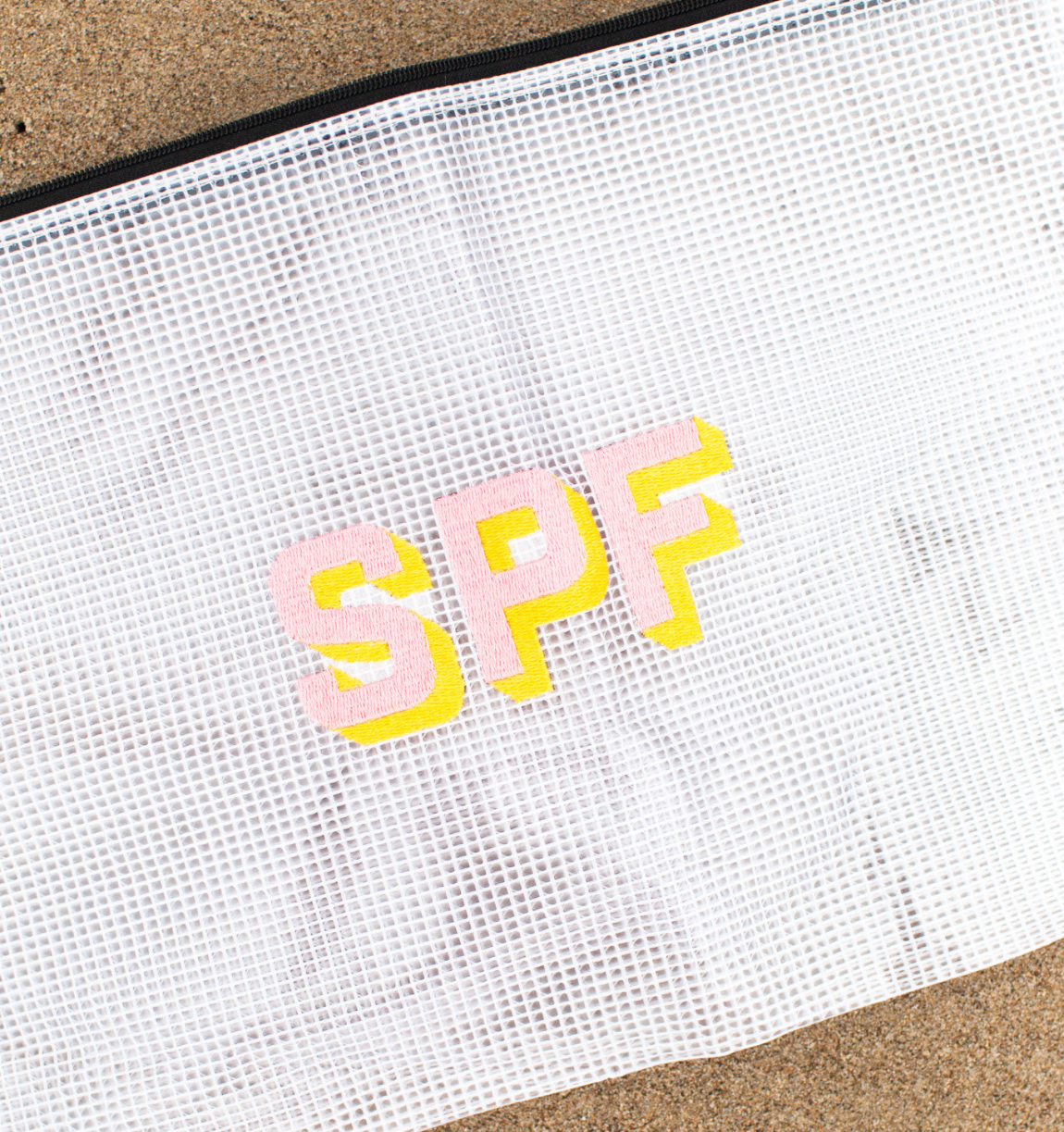 SPF Embroidered Pool Bag