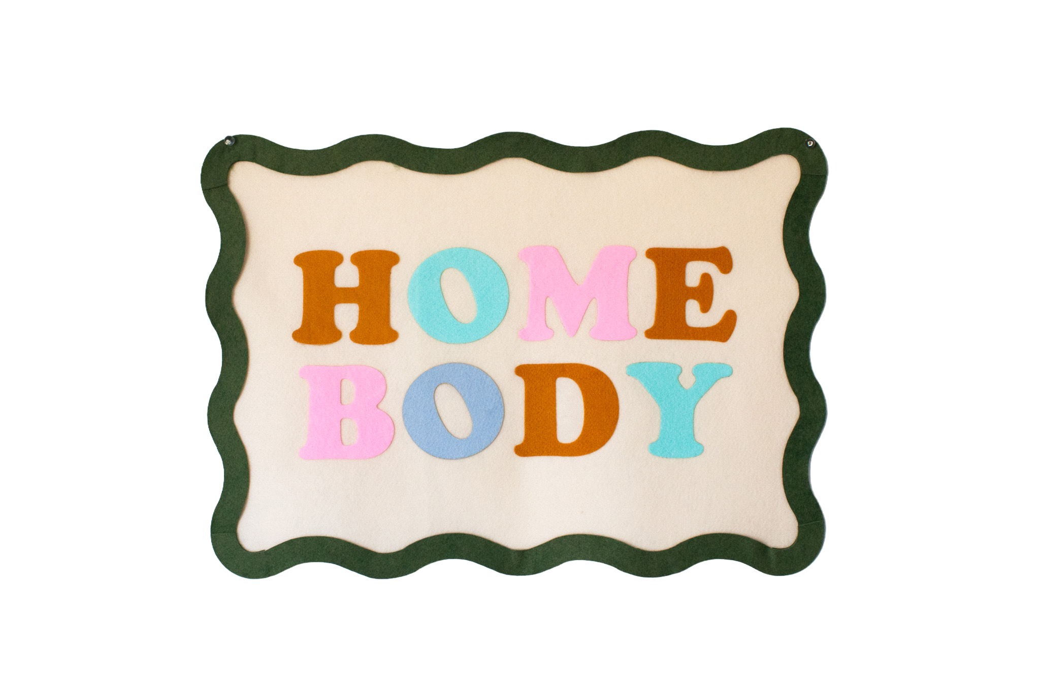 Homebody Felt Banner