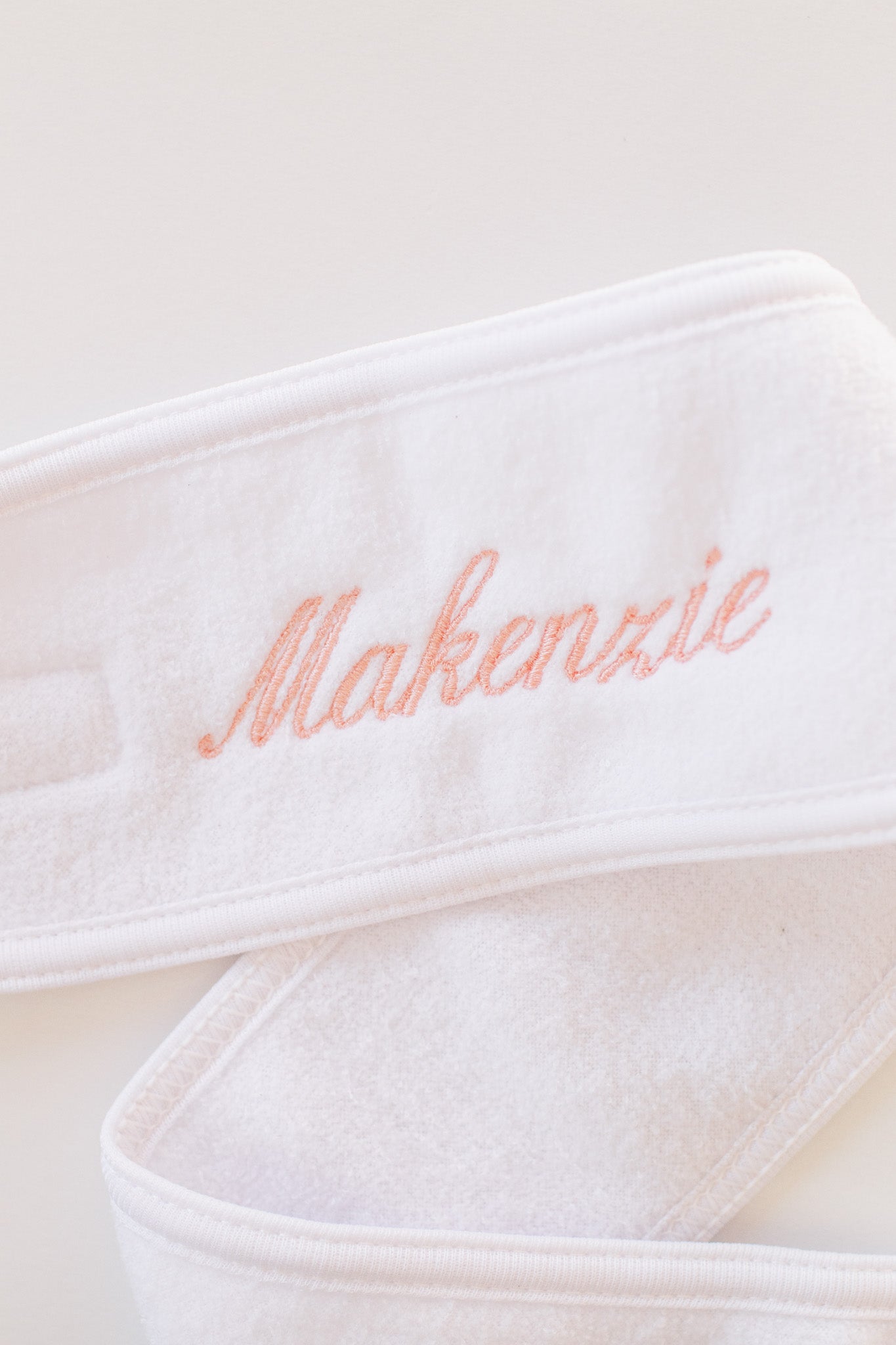 Personalized Spa Headband