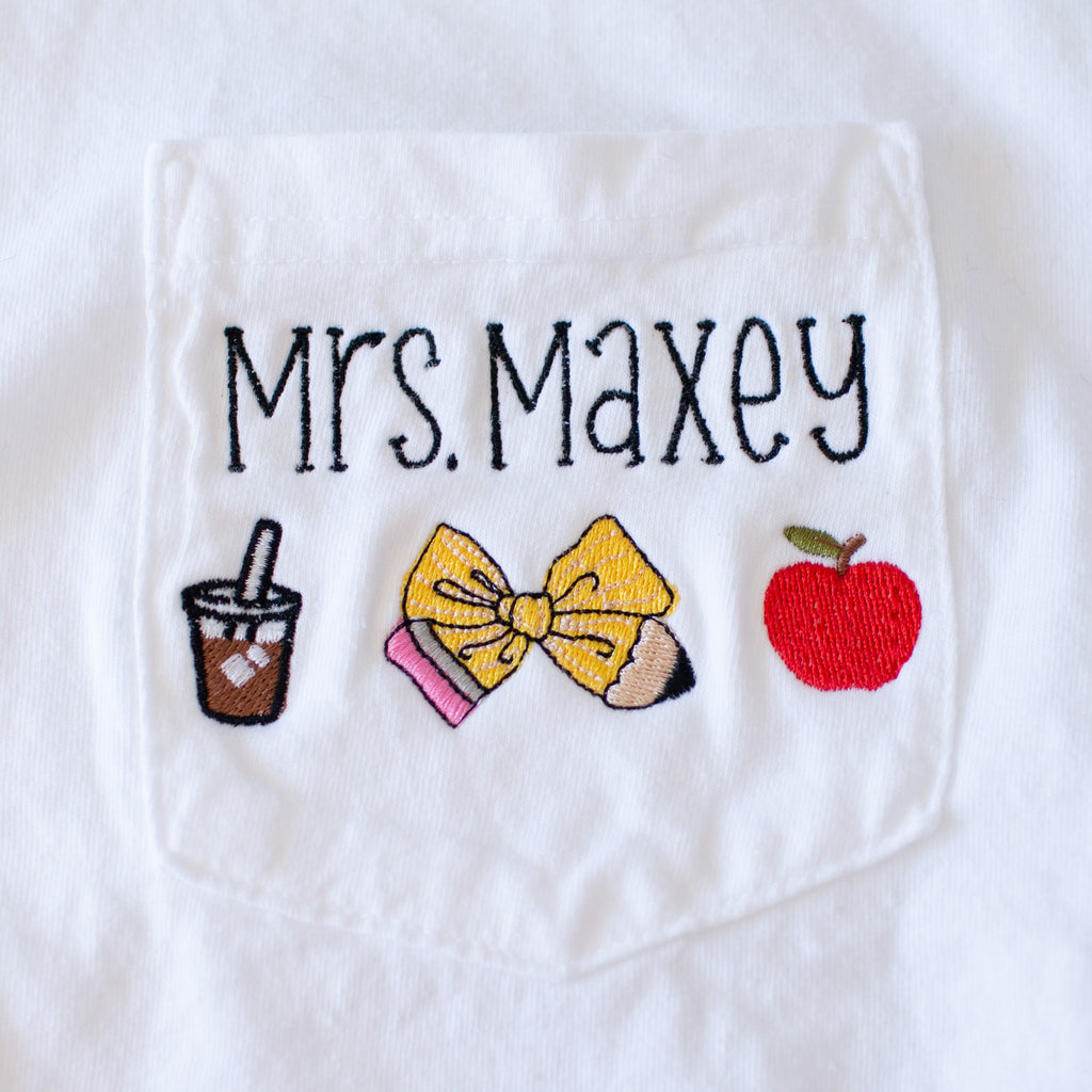 Personalized Iconic Pocket Tee