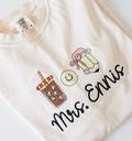 Personalized Teacher Essentials Shirt