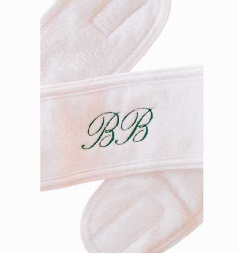 Personalized Spa Headband