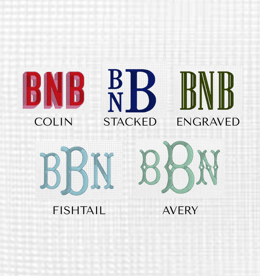 Custom Monogram Embroidered Pool Bag