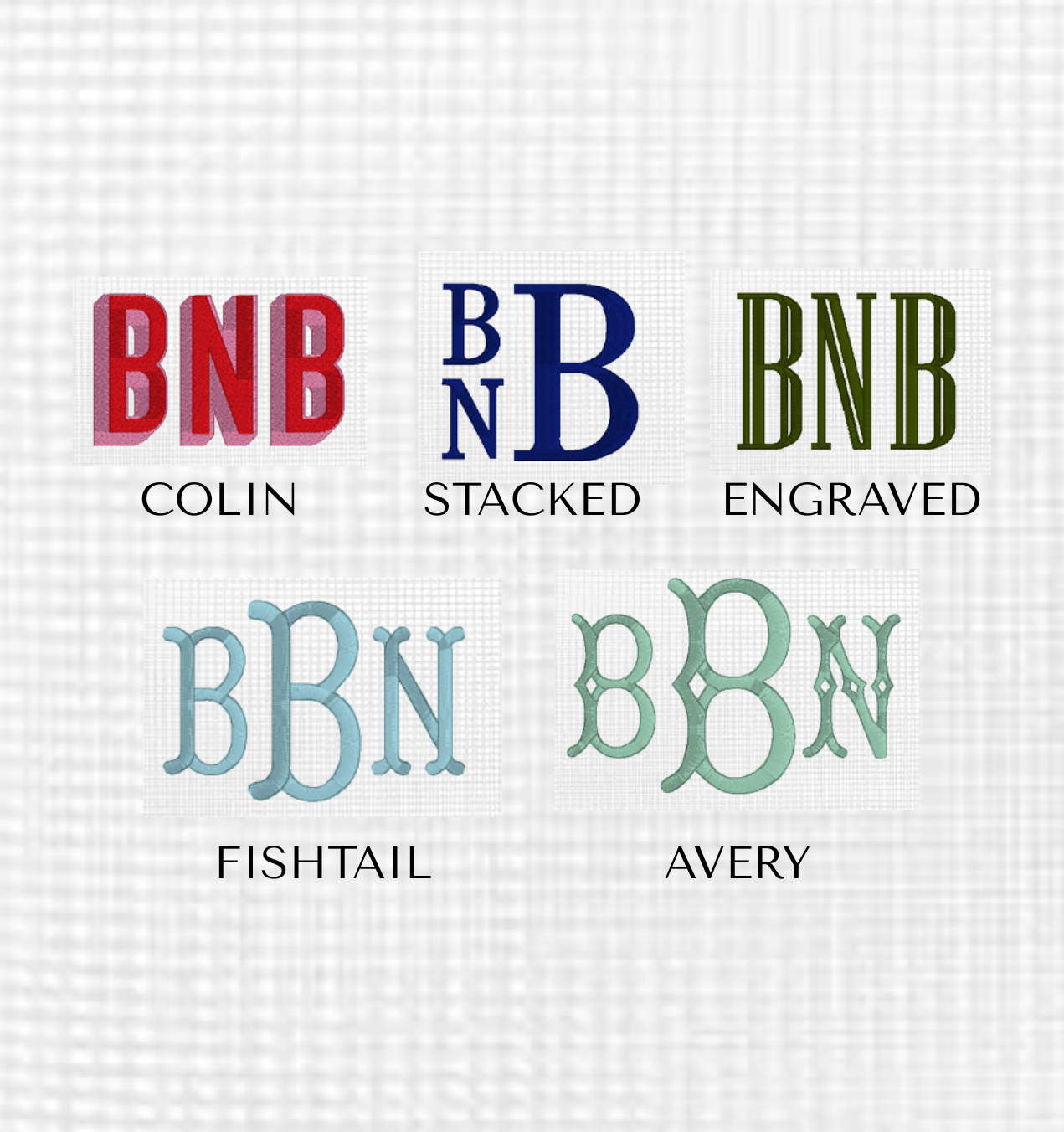 Custom Monogram Embroidered Pool Bag