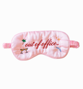 Personalized “Out of Office” Embroidered Sleep Mask