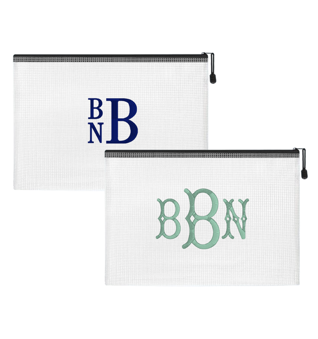 Custom Monogram Embroidered Pool Bag